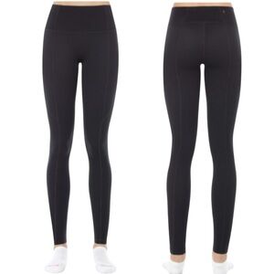 SPANX High Rise Leggings Shaping Compression Close Fit Black Size L